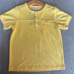 Yellow Short Sleeve Kids Tee